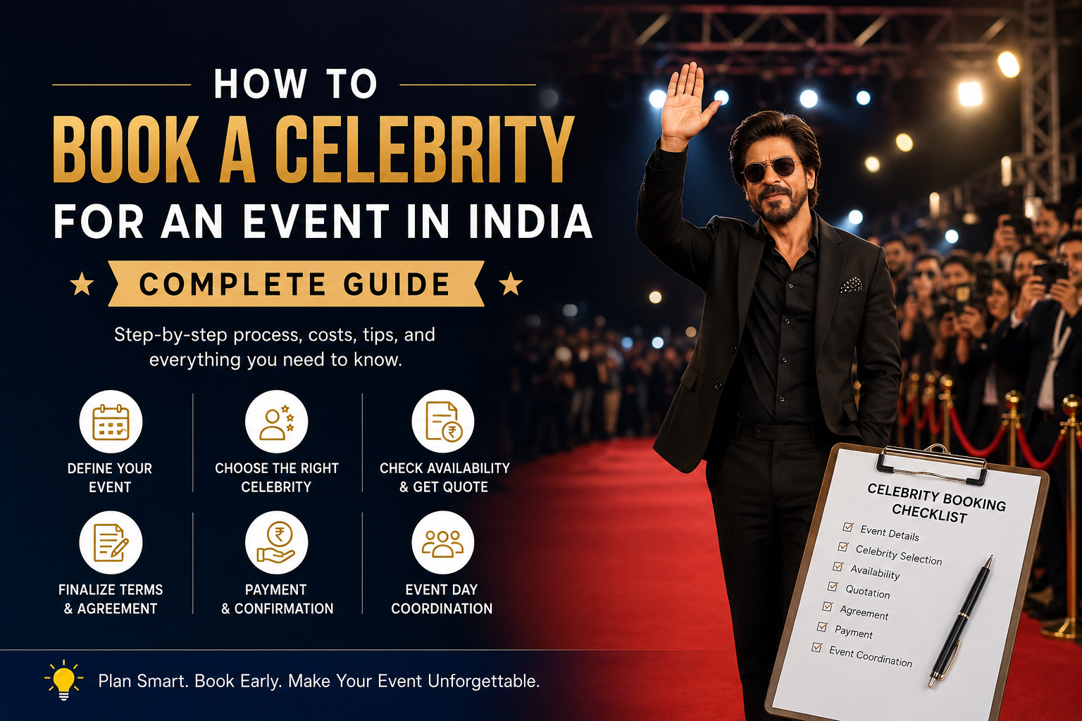 How to Book a Celebrity for an Event in India: Complete Guide