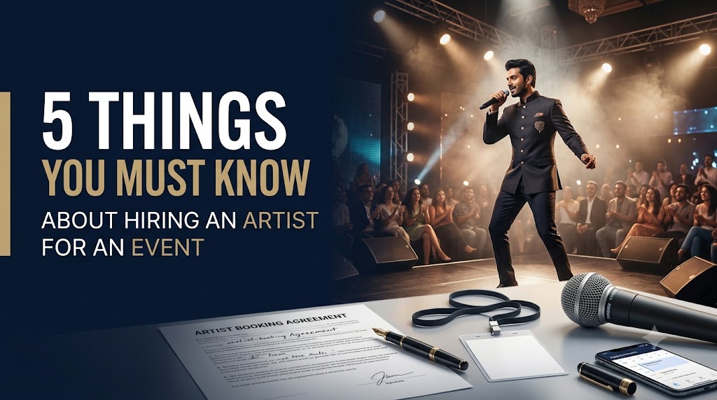 5 Things You Must Know About Hiring an Artist for an Event